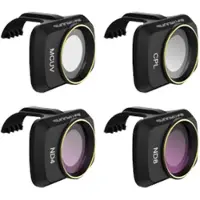 Sunnylife Sæt Med 4 Filtre Cpl Nd 4/8 Uv Til Dji Mini 2 (mm-fi9257)