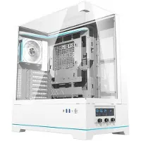 Darkflash DY450 PRO computerkabinet (hvid) + 1 blæser