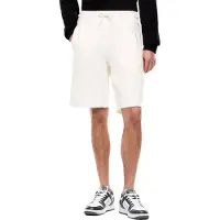 Emporio Armani EA7til mænd. 7M001491_AF17787 Logo Series Shorts M Hvid (S), Casual, Sport, Bomuld, Sportstøj, Multisport