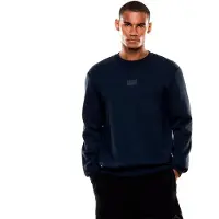 EA7 EA7til mænd. 7M001489_AF17787 Sweatshirt logo serie arino (S), Blå, Casual, Sport, Bomuld, Sportstøj, Multisport, Lange ærmer