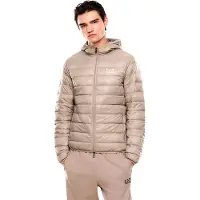 EA7 EA7til mænd. 8NPB24_PNGPZ Core Identity-jakke i beige (4XL), Sort, Casual, Sport, Sportstøj, Multisport, Polyester