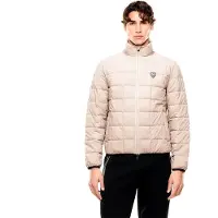 EA7 EA7til mænd. 7M001513_AF21509 Premium Shield-jakke M grå (L), Casual, Polyester