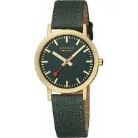 Mondaine Dameur A660.30314.60SBS Classic Grøn/Læder Ø30 mm