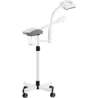 Activeshop Wapozon Giovanni med lampe-lup, D-21 hvid