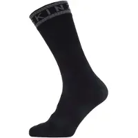 Sealskinz Scoulton, strømper, sort/grå