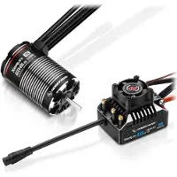 Hobbywing Xerun Axe540l R2-2100kv Foc Motor Og Elektronisk Hastighedsregulator
