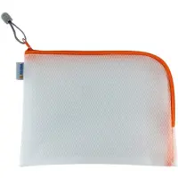 Herma 20012, Toilettaske, Orange, EVA (ethylenvinylacetat), Lynlås, 200 mm, 260 mm