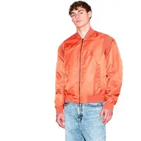 Armani Exchange A|X Armani Exchangetil mænd. XM002017AF19828U3040 Drivtømmerjakke orange (XL), Casual, Polyester