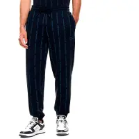 EA7 EA7til mænd. 7M001394_AF12660 Joggers Graphic Series M navy (L), Casual, Grøn, Bomuld, Polyester, Blå