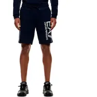 EA7 EA7til mænd. 7M001414_AF22266 Bermudashorts Regular navy (XL), Casual, Sport, Bomuld, Blå