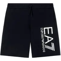 EA7 EA7til mænd. 7M001414_AF22266 Core Identity Shorts Sort (3XL), Casual, Sport, Bomuld, Sportstøj, Multisport