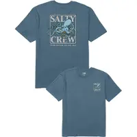 Salty Crew - T-shirts - Ink Slinger SS Tee Slate til UnisexBomuld - Størrelse S - Grå