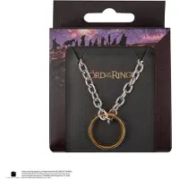 Noble Collection Rustfrit Stål Jern Den Ene Ring Og Vedhæng 60 Cm