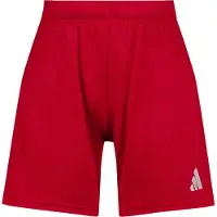 Adidas Shorts Entrada 26 - Rød/Hvid Kvinde, størrelse Large
