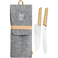 ØYO Oyo Duo Hiking Knife Set, knivesæt, grå