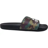 Adidas Originals Badesandal adilette Comfort - Sort/Grøn, størrelse 39