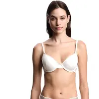 Emporio Armani Emporio Armanitil kvinder. EW001838_AF19029 Beige vatteret bh (95C), Afslappet, Polyester