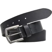 Pepe Jeans Pepe Jeanstil mænd. PM0200009 Douglas bælte sort (95 cm), Casual, Læder