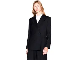 Armani Exchange A|X Armani Exchangetil kvinder. XW001918AF10855UC001 Sort skræddersyet blazer (50), Casual, Klassisk, Polyester