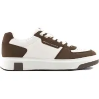 Armani Exchange A|X Armani Exchangetil mænd. XM002204AF21442MZ441 Grønne livsstilssko (43), 3-5 cm, Blonder, Casual, Polyester