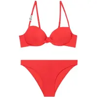 Emporio Armani EA7til kvinder. 7W000291_AF20663 Bikini svømmekostume Vandsport rød (M), Casual, Badetøj, Polyester
