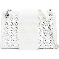 Armani Exchange A|X Armani Exchangetil kvinder. XW000281AF22626U0011 Off white mini-håndtaske (OSFA), Hvid, Casual, Polyuretan