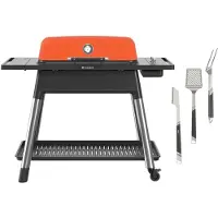 Everdure Furnace Gen III gasgrill, orange, inkl. premium grillværktøjssæt