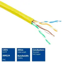 ACT Ep388b U/utp Cat6 Netværkskabel 305 M