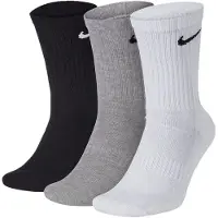 Nike Sokker 'Everyday' grå-meleret / sort / hvid