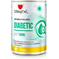 Disugual Diabetisk Kylling Vådfoder Til Hunde 6x400g