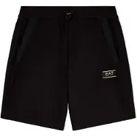EA7 EA7til mænd. 7M001340_AF21099 Premium Label Bermuda shorts sort (L), Casual, Sport, Polyester