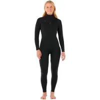 Rip Curl Dawn Patrol Pro 3/2 Mm Dame Våddragt I Neopren Med Lynlås I Brystet Og Lange ærmer