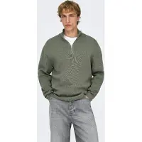 Only & Sons Pullover 'ONSTing' grå-meleret