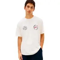 Tommy Hilfiger Bluser & t-shirts marin / rød / hvid