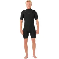Rip Curl Dawn Patrol Spring 2/2 Mm Kortsærmet Neopren-dragt Med Lynlås I Brystet