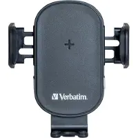 Verbatim FWC-01 - Trådløs opladerholder til bil - Qi - 15 Watt - 3 A