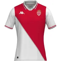 Kappa As Monaco Kombat 24/25 Hjem Junior T-shirt Med Korte ærmer