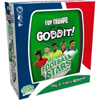 Winning Moves VINDERTRÆK Goddit World Football Stars Flerfarvet Kortspil