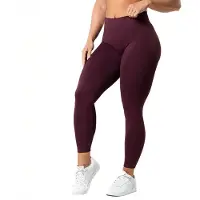 Relode Aura Seamless Scrunch Tights Rød