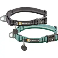 Ruffwear Web Reaction Halsbånd - River Rock Green - 28/36 cm