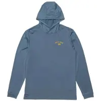 Salty Crew Overnight Hood Sunshirt Langærmet Rash Guard