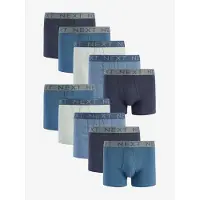 Next Boksershorts blå / hvid