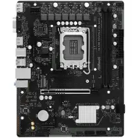 Asrock H610M-HDV/M.2 D5 Gen5 - Bundkort - micro ATX - LGA1700 sokkel - H610 Chipset - USB 3.2 Gen 1 - Gigabit LAN - onboard grafik (CPU påkrævet) - HD Audio (8-kanaler)