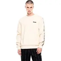 Emporio Armani EA7til mænd. 7M001478_AF12660 Interlock Logo Series sweatshirt beige (3XL), Casual, Bomuld, Lange ærmer