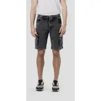 KOROSHI Cargojeans grey denim