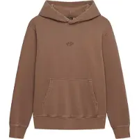 Superdry Superdrytil mænd. M2014442A Micro Logo hættetrøje i brun (XL), Casual, Bomuld