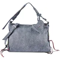 Desigual Skuldertaske blue denim