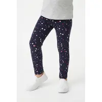 Happy girls Leggings marin / lyserød / grenadine / hvid