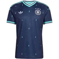 Adidas Fodboldtrøje 'Germany 26 Away' navy / turkis / hvid