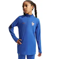 Nike Frankrig Træningstrøje Dri-FIT Strike Drill VM 2026 - Blå/Blå/Kobber Børn - , størrelse XL: 158-170 cm